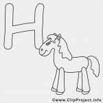 Alphabet Buchstaben Vorlagen Inspiration Horse Buchstaben Vorlagen