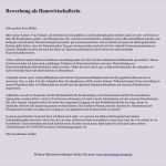 Always Vorlagen Genial 45 Das Konzept Von Bewerbungsschreiben Hauswirtschafterin