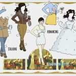 Always Vorlagen Süß Papierpuppen Online Zum Ausdrucken