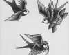 Amerikanische Tattoos Vorlagen Süß Swallow Old School Tattoo