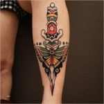 Amerikanische Tattoos Vorlagen Wunderbar Messerscharfe Dolch Tattoos