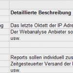Anforderungsliste Vorlage Excel Schön Der 7 Phasen Prozess Für Auswahl Eines Webanalyse