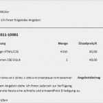 Angebot Erstellen Vorlage Kostenlos Erstaunlich Angebot Erstellen – Word Vorlage Kostenlos