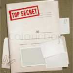 Angebot Sicherheitsdienst Vorlage Hübsch Dorsalansicht Der Militärischen top Secret ordner Mit