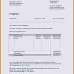 Angebot Word Vorlage Erstaunlich Angebot Vorlage Word