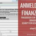Anmeldung Freiberufliche Tätigkeit Finanzamt Vorlage Gut Fragebogen Zur Steuerlichen Erfassung Tipps Und Tricks