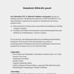 Anschreiben Ausschreibung Vorlage Schönste Bewerbung Anschreiben Studentische Hilfskraft