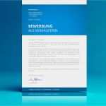 Anschreiben Design Vorlage Bewundernswert Lebenslauf Muster Bewerbung Zum Download Vom Designer