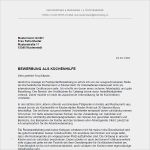 Anschreiben Vorlage Bewerbung Küchenhilfe Elegant Bewerbung Als Küchenhilfe Bewerbung