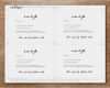 Antwortkarte Hochzeit Vorlage Schönste Printable Hochzeitseinladung Set Calligraphy Monogram