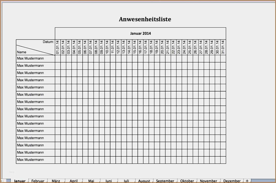 Anwesenheitsliste Vorlage Pdf Angenehm 20 Dienstplan Kostenlos Vorlagen123 Vorlagen123