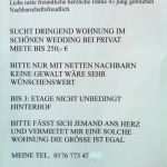 Anzeige Wohnung Zu Vermieten Vorlage Großartig 6 Zettel Zeigen Wie Wohnungssuche In Berlin Wirklich
