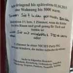 Anzeige Wohnungssuche Vorlage Zeitung Neu Traum Wohnung Notes Of Berlin