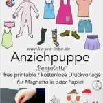 Anziehpuppe Vorlage Cool Anziehpuppe Kostenlose Druckvorlage Handmade Kultur