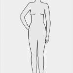 Anziehpuppe Vorlage Cool Dibujo Para Colorear Mujer De Frente Img