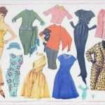 Anziehpuppe Vorlage Erstaunlich Anziehpuppen 60er A Paperdolls Mixed