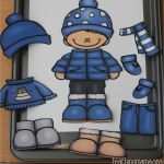Anziehpuppe Vorlage Gut Winter Clothes Dress Up Busy Bag Teaching Mama