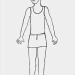 Anziehpuppe Vorlage Inspiration Junger Mann Vorlage Zum Ausmalen Zum Ausmalen De