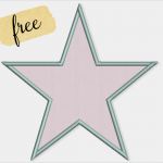 Applikation Stern Vorlage Bewundernswert Stickdatei Stern