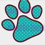 Applikation Stern Vorlage Elegant Vorlage Für Pfötchen Applikation Fussabdruck Katze