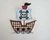 Applikation Stern Vorlage Luxus Piratenschiff Applikation Xl Application
