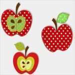 Applikationen Tiere Vorlagen Gut Apfel Set Mit Applikationen Ginihouse3