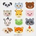 Applikationen Tiere Vorlagen Luxus Tiere Gesichter Printables Pinterest