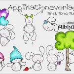 Applikationen Tiere Vorlagen Süß Applikationen Vorlagen Zum Ausdrucken Applikationen