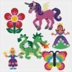 Aquabeads Vorlagen Drucken Angenehm Hama Midi Bügelperlen Stiftplatten Set Fantasia Mit