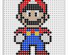 Aquabeads Vorlagen Gratis Erstaunlich Bügelperlen Vorlagen Super Mario