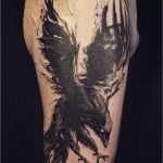Aquarell Tattoo Vorlagen Einzigartig L Oiseau Tattoo Raven Dövme Pinterest