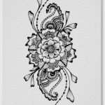 Aquarell Tattoo Vorlagen Erstaunlich Mandala Henna Tattoo Handgemachte Aquarell Print Von