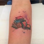 Aquarell Tattoo Vorlagen Genial 40 Amazing Book Tattoos for Literary Lovers