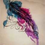 Aquarell Tattoo Vorlagen Wunderbar Aquarell Tattoo Feder Tattoo Pinterest