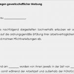 Arbeitgeber Abmahnen Vorlage Best Of Muster Abmahnung Gewerkschaftliche Werbung Zum Download