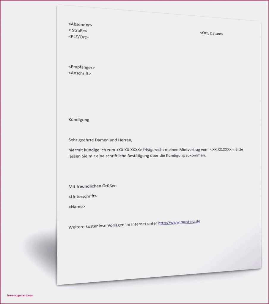 Arbeitnehmer Kündigung Vorlage Kostenlos Cool Kundigungsschreiben Minijob Arbeitnehmer Vorlage Kostenlos