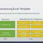 Arbeitsanweisung Vorlage Excel Luxus Erstellen Von Arbeitsanweisungen