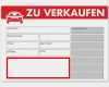 Arbeitskarten Kfz Vorlage Wunderbar Verkaufsschild Din A3 "zu Verkaufen" Mit Universal