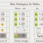 Arbeitsplan Erstellen Vorlage Schönste Lernstübchen 1 Arbeitsplan Für Mathe