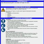 Arbeitssicherheit Unterweisung Vorlage Luxus Großzügig Betriebsanweisungen Vorlage Ideen