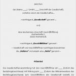 Arbeitsvertrag Kurzfristige Beschäftigung Vorlage Großartig 30 Gmbh Vertragsmuster Vorlagen Zum Download