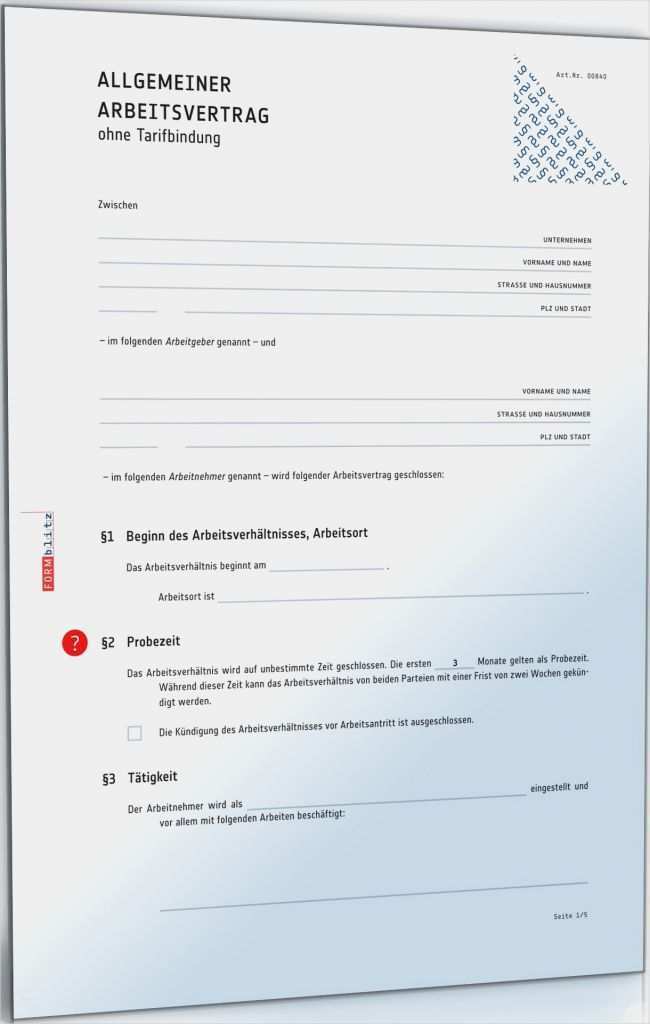 Arbeitsvertrag Vorlage Vollzeit Elegant Wo Bekomme Ich Musterverträge Her