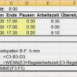 Arbeitszeit Berechnen Excel Vorlage Luxus 59 Inspiration Excel Arbeitszeit Berechnen Mit Pause