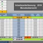 Arbeitszeiterfassung Excel 2018 Vorlage Süß Arbeitszeiterfassung 2018 Variable Pause
