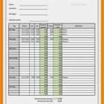 Arbeitszeitnachweis 2017 Vorlage Angenehm 10 Zeiterfassung Excel Vorlage 2017