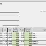 Arbeitszeitnachweis Vorlage Kostenlos 2018 Inspiration Arbeitszeitnachweis 2018 Excel – Xcelz Download