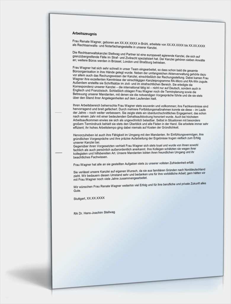 Arbeitszeugnis Elektrotechniker Vorlagen Wunderbar Muster Arbeitszeugnis Rechtsanwaltsfachangestellte Zum