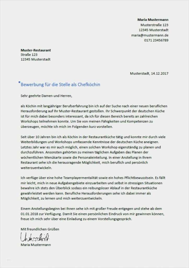 Arbeitszeugnis Koch Vorlage Süß 15 Bewerbung Koch Vorlage