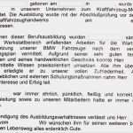 Arbeitszeugnis Vorlage Kfz Mechaniker Hübsch Zeugnisgalerie