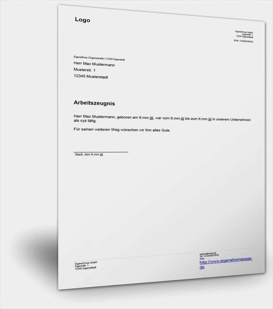 Arbeitszeugnis Vorlagen Kostenlos Download Einzigartig Einfaches Arbeitszeugnis Vorlage Word – Download Vorlagen